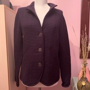 Talbots Pure  Merino Wool Cardigan LP